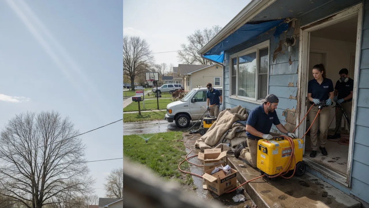 Basement Flood Cleanup in Simonton, TX near me